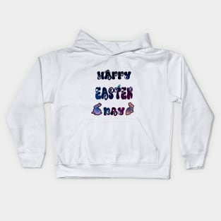 bubblegum easter day Kids Hoodie